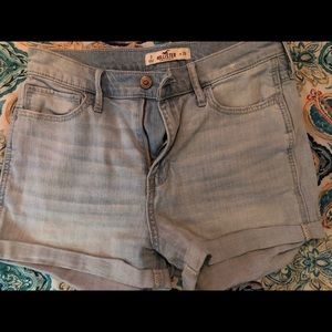Hollister jean shorts
